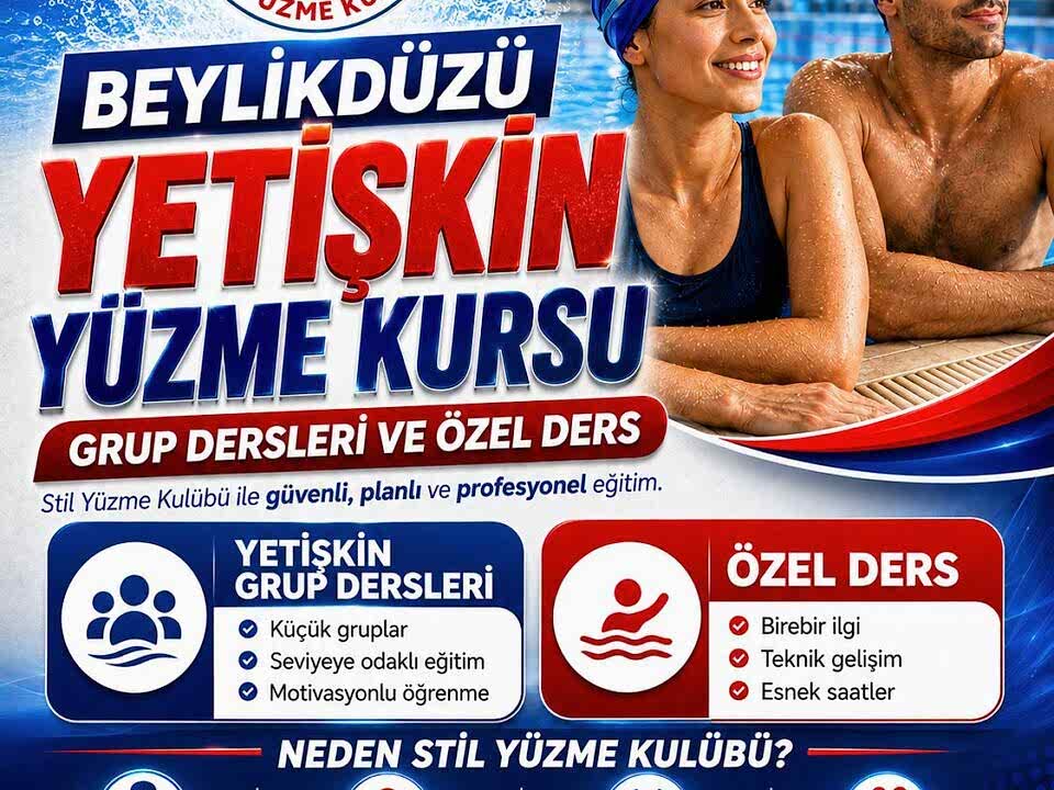 Beylikdüzü yetişkin yüzme kursu grup dersleri Stil Yüzme Kulübü